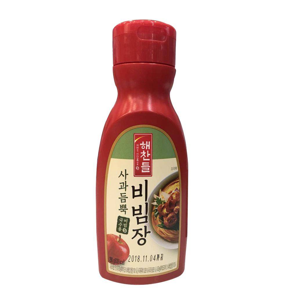 CJ韓式辣椒醬(拌麵用)사과듬뿍비빔장290g