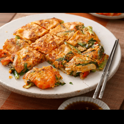 海鮮煎餅해물파전(4-5人份)