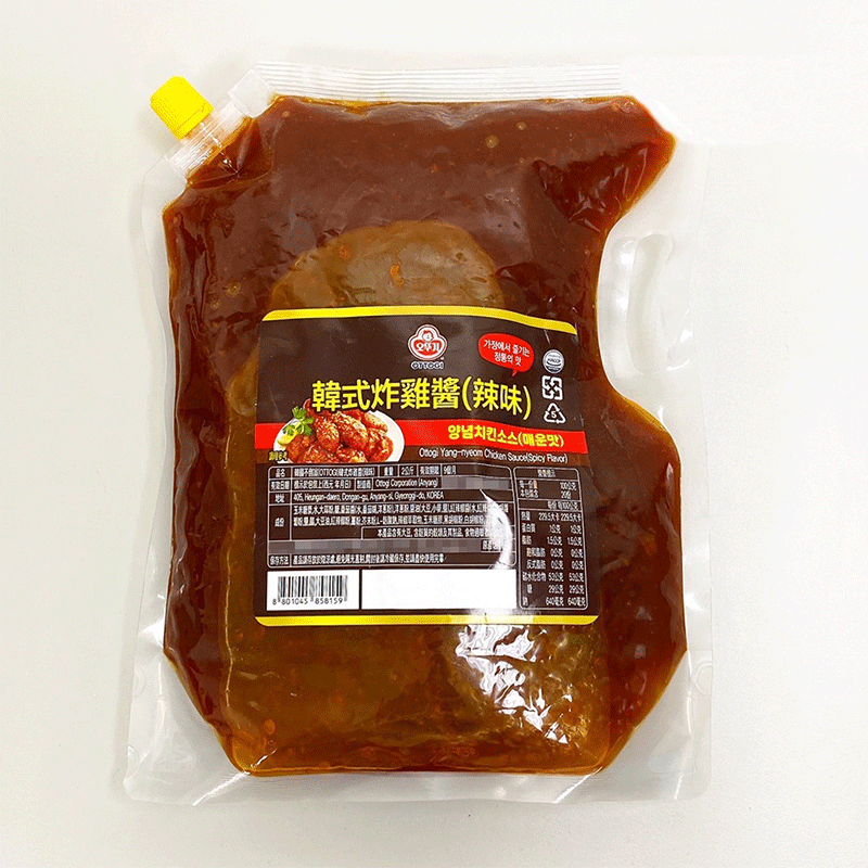 不倒翁 - 韓式炸雞醬(辣味)오뚜기 양념치킨소스2KG